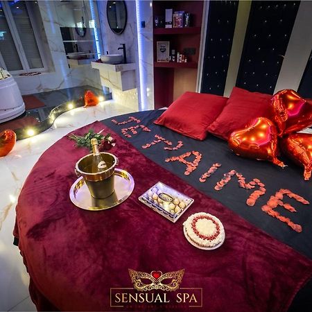 Sensual Spa- Love Room Jacuzzi Hammam Terrasse Nancy Luaran gambar