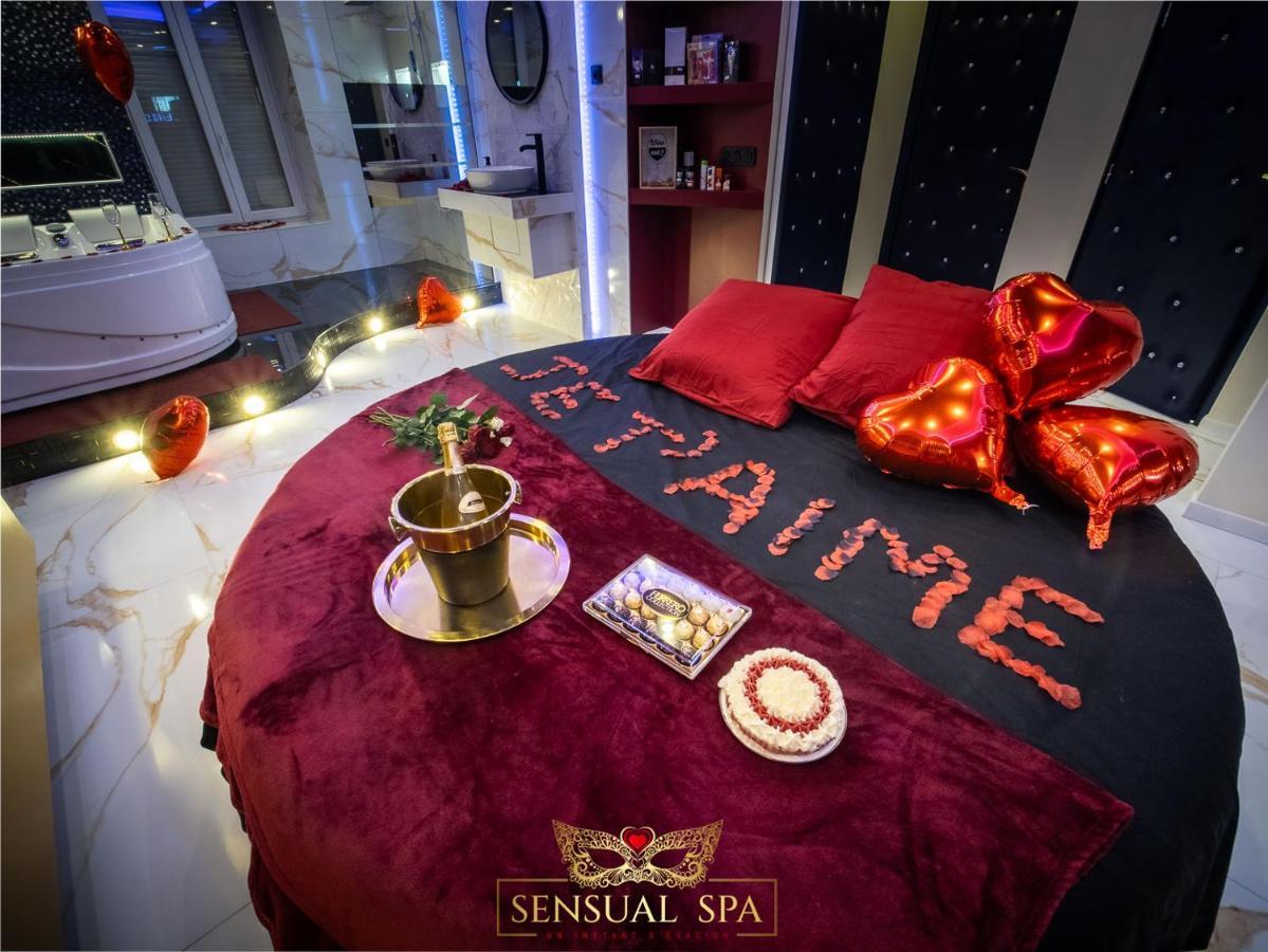 Sensual Spa- Love Room Jacuzzi Hammam Terrasse Nancy Luaran gambar
