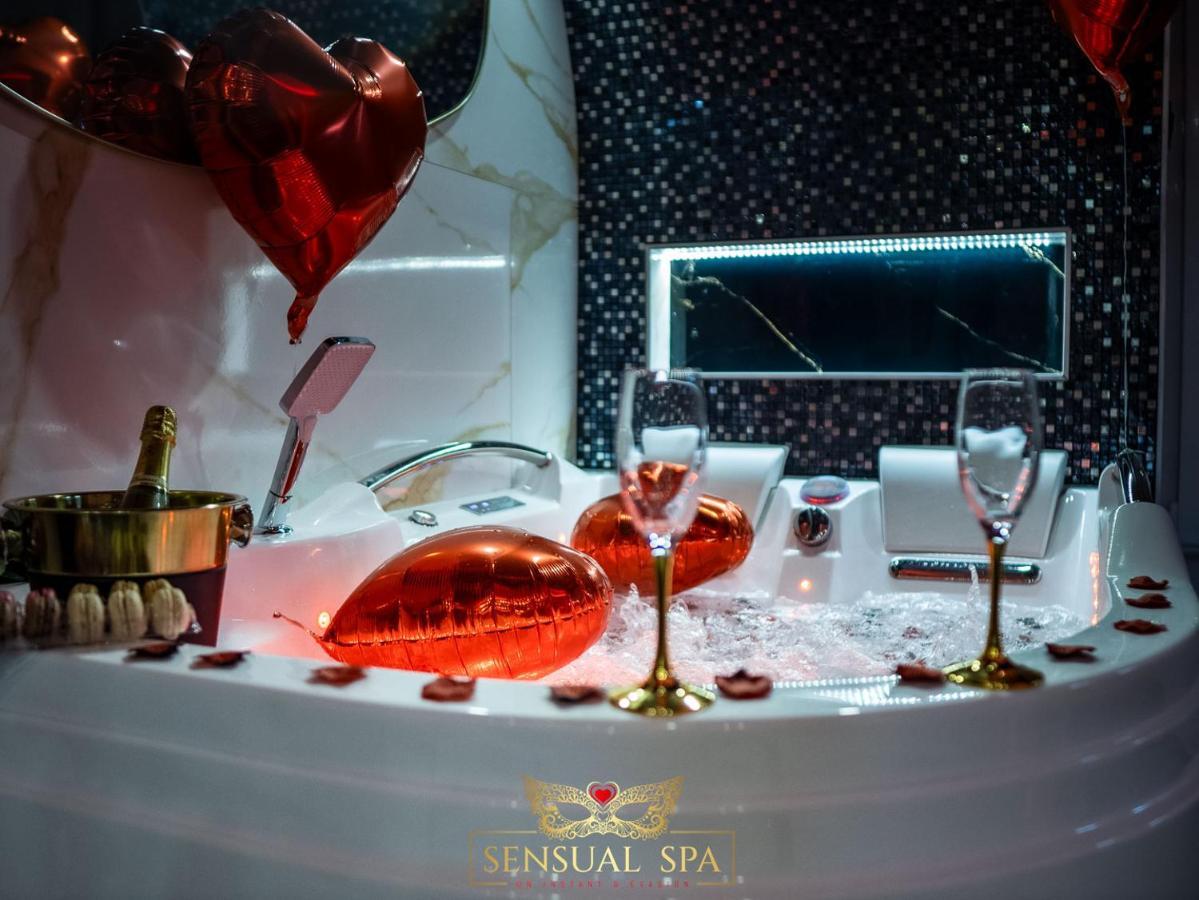 Sensual Spa- Love Room Jacuzzi Hammam Terrasse Nancy Luaran gambar