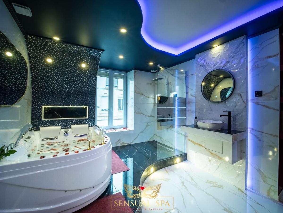 Sensual Spa- Love Room Jacuzzi Hammam Terrasse Nancy Luaran gambar