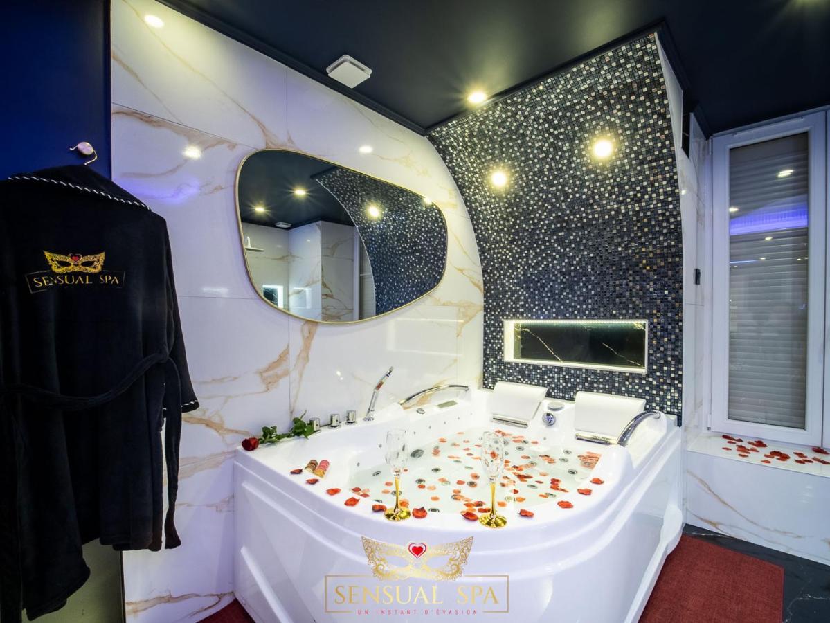 Sensual Spa- Love Room Jacuzzi Hammam Terrasse Nancy Luaran gambar