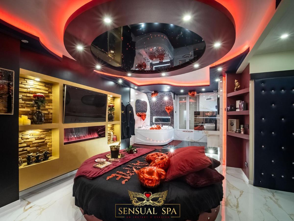 Sensual Spa- Love Room Jacuzzi Hammam Terrasse Nancy Luaran gambar