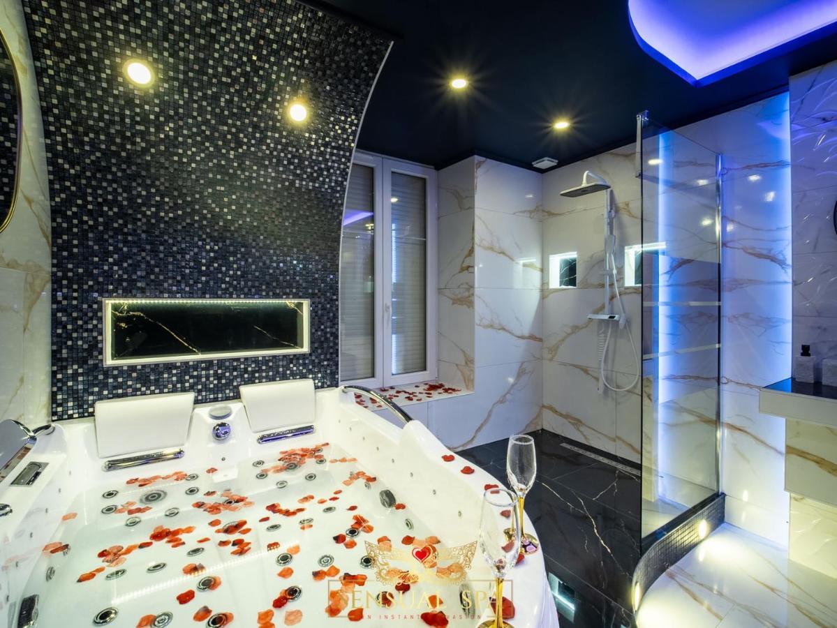 Sensual Spa- Love Room Jacuzzi Hammam Terrasse Nancy Luaran gambar