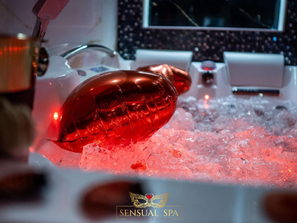 Sensual Spa- Love Room Jacuzzi Hammam Terrasse Nancy Luaran gambar